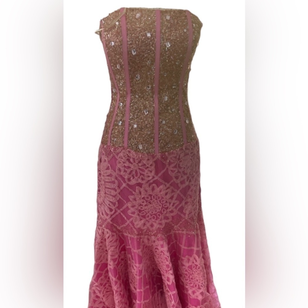 Custom Handmade Pink Sequenced Dress 🩷